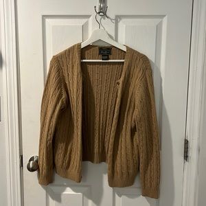 Vintage brown cardigan